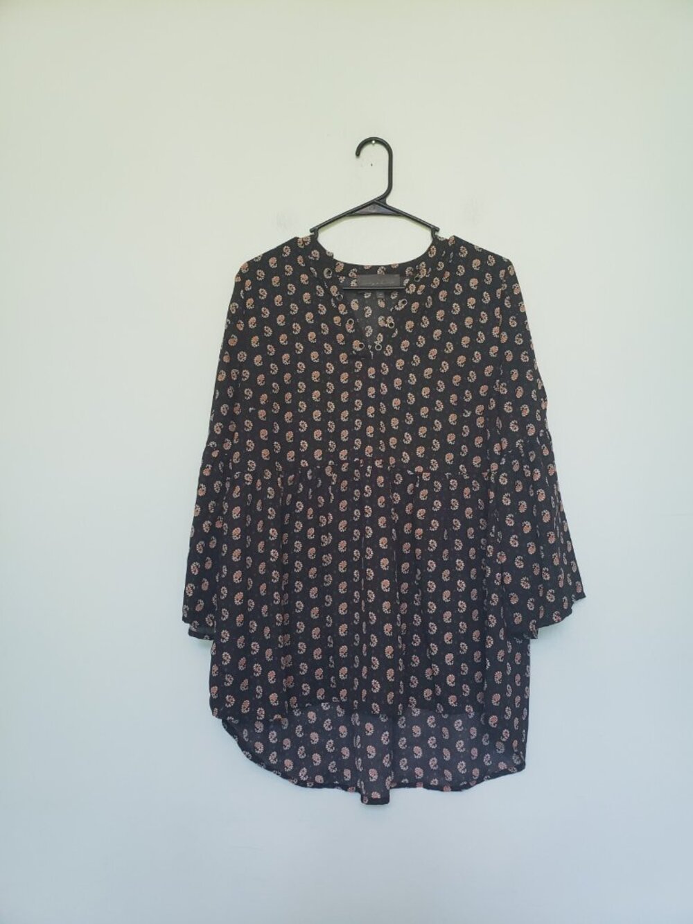 Sunday In Brooklyn Anthropologie Womens M Blouse Floral Boho Paisley Spring